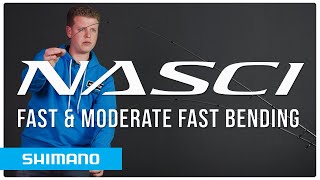 Moderate/fast action or Fast action | What Shimano Nasci spinning rod do I need?