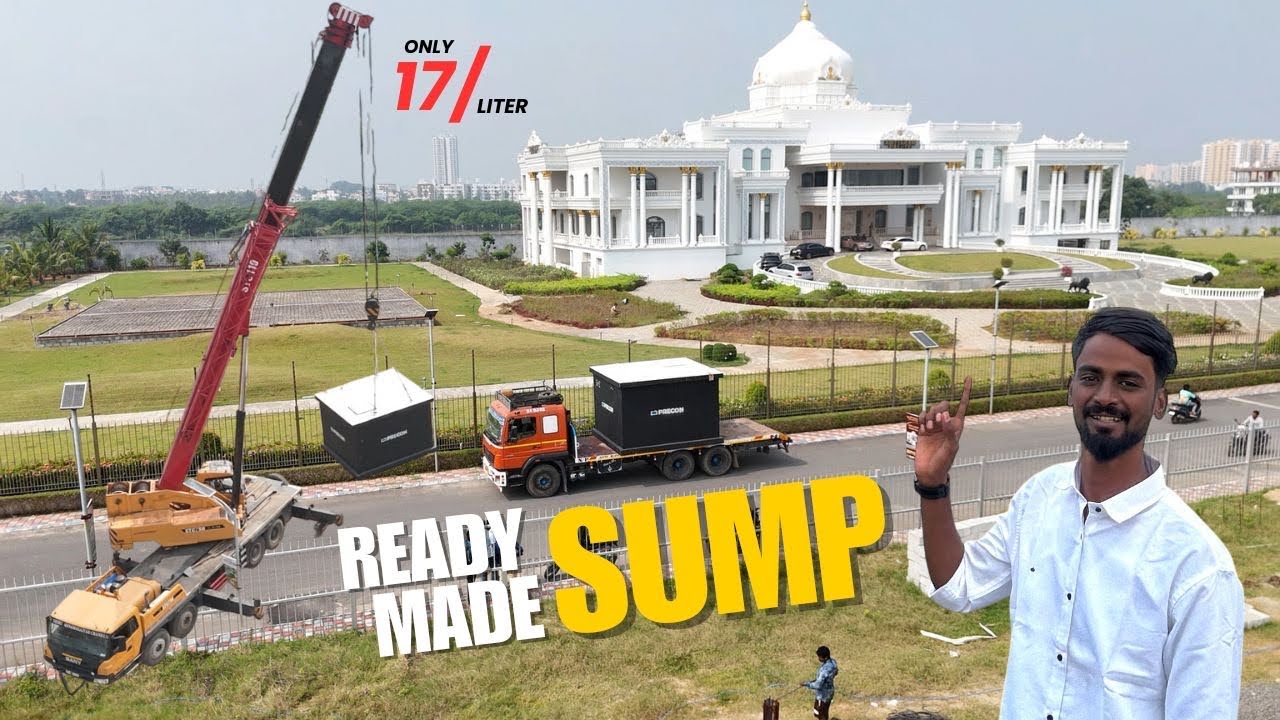 💲Budget Saving Homes😱Ready Made Sump லிட்டருக்கு 17-ரூபாய் மட்டுமே😍