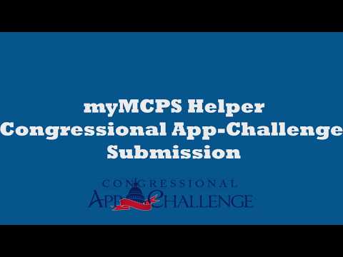 CAC submission myMCPS Helper