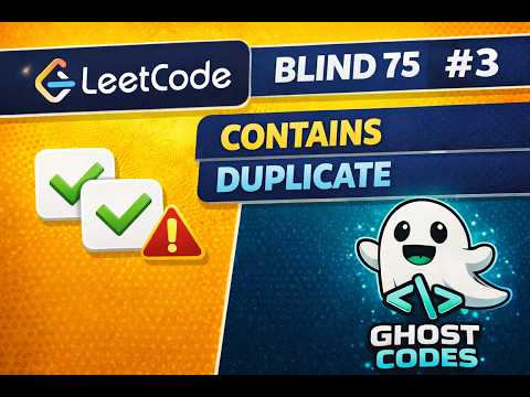 Contains Duplicate | Blind 75 LeetCode #3 | Brute Force vs HashSet