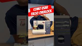 Cómo usar el falso overlock #diy #costuraamano #costuretododia #sewing #costuracriativa #coser