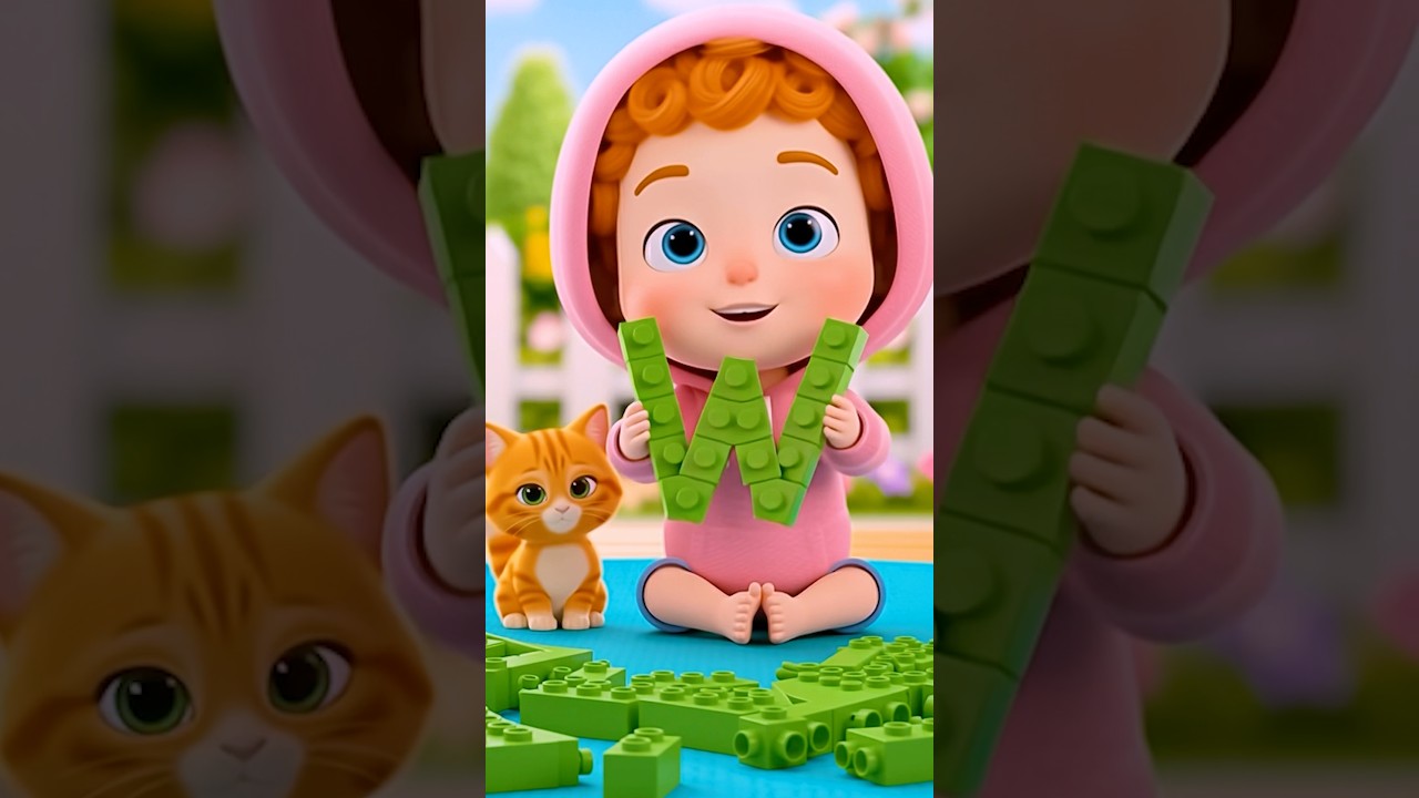 ABC Song for Kids (T-W) | Fun Alphabet Nursery Rhyme | ABCD Learning Song 