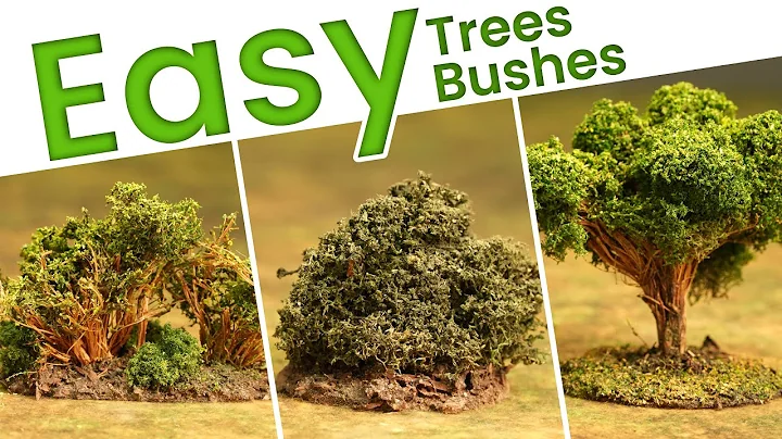 Cheap & Easy Terrain – DIY Trees or Bushes