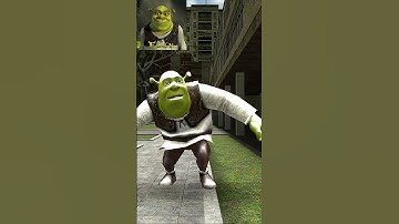 Gmod: New Shrek-Nextbots – 8 difficulty levels #shorts #short