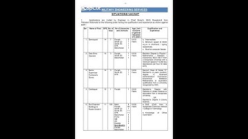 military engineering services jobs #jobs #jobs2025 #mes #militeryengineerjobs #govtjobs #latestjobs