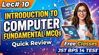 STS IBA JST test prep lec 10 | Introduction to Computer Bacis mcq's 