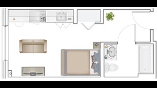 MFTE Apartment Home 101, 283 sq.ft.
