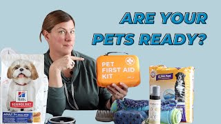 How to Keep Your Animals Safe in Any Emergency!