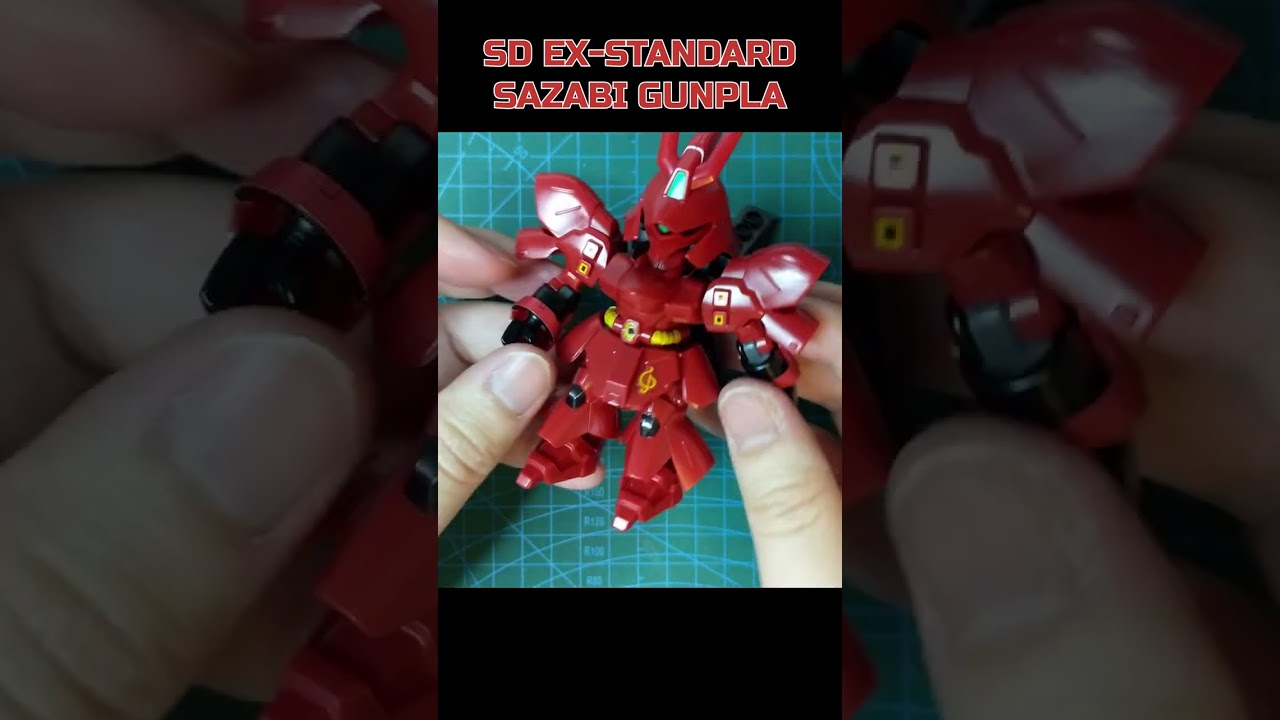 Sazabi - SD EX Standard - Mobile Suit Gundam: Char's Counterattack (Abridged)