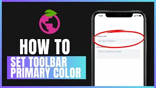 How to change toolbar primary color in Berry Browser