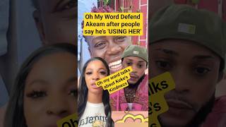 Akeam accused of using Oh My Word #pdg #handsomegvnman