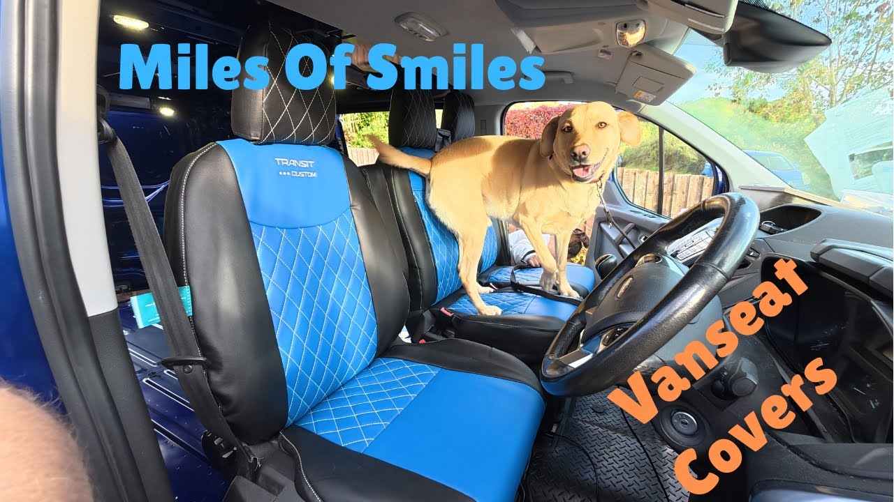 Transit Custom - Fitting Bespoke Seat Covers