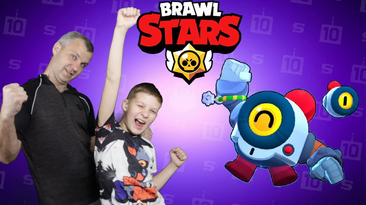 Ура! У меня Нани! Семейная битва Бравл Старс!