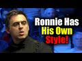 Ronnie osullivan always has a great approach to winning