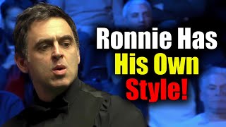 Ronnie O'Sullivan Always Has a Great Approach to Winning!