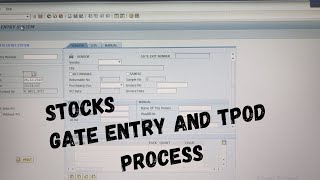 How to do gate entry in SAP |  V2 gate entry process | SAP | YWM_GENT | stocks receiving process screenshot 5