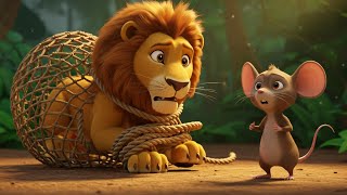 The Lion And Kind Little Mouse Stay Kind, Life Will Be Kind To You A Moral Story Kids Joyland