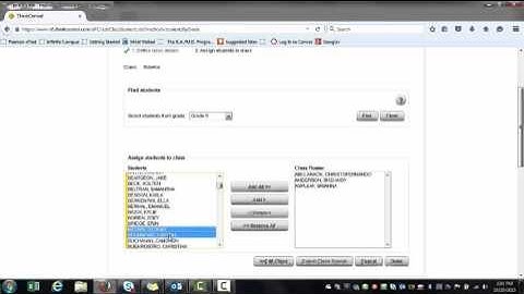 Adding Students to your Thinkcentral Class