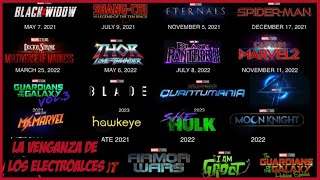 Calendario Completo de Marvel 2021-2023 Explicado y Películas – Fase 4 – - YouTube