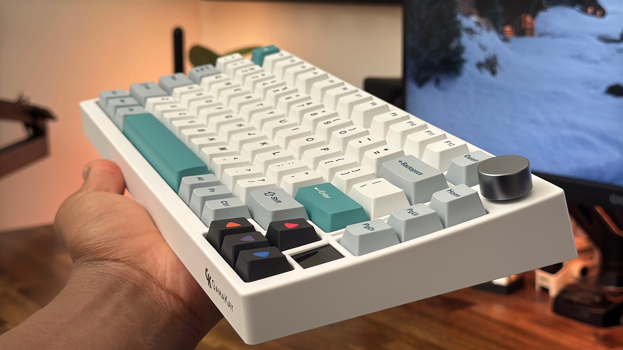 Gamakay TK75 SOCD 静音ゲーミングキーボード｜TK75 V2進化版 – GamaKay