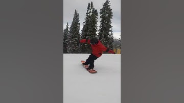 Snowboard Heelside edge catch #shorts