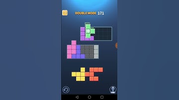 Block Puzzle King Double Mode Level 171 Walkthrough Solution