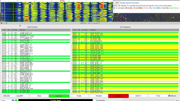 Making easy QSO in FT8 with the software WSJTX (MacBook Pro Apple)