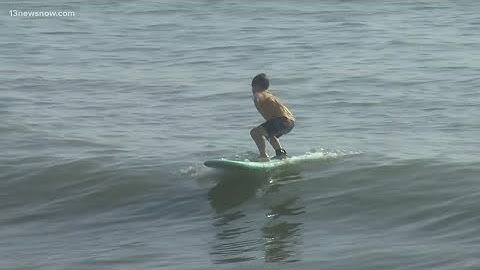 61st Coastal Edge East Coast Surfing Championships are underway in Virginia Beach