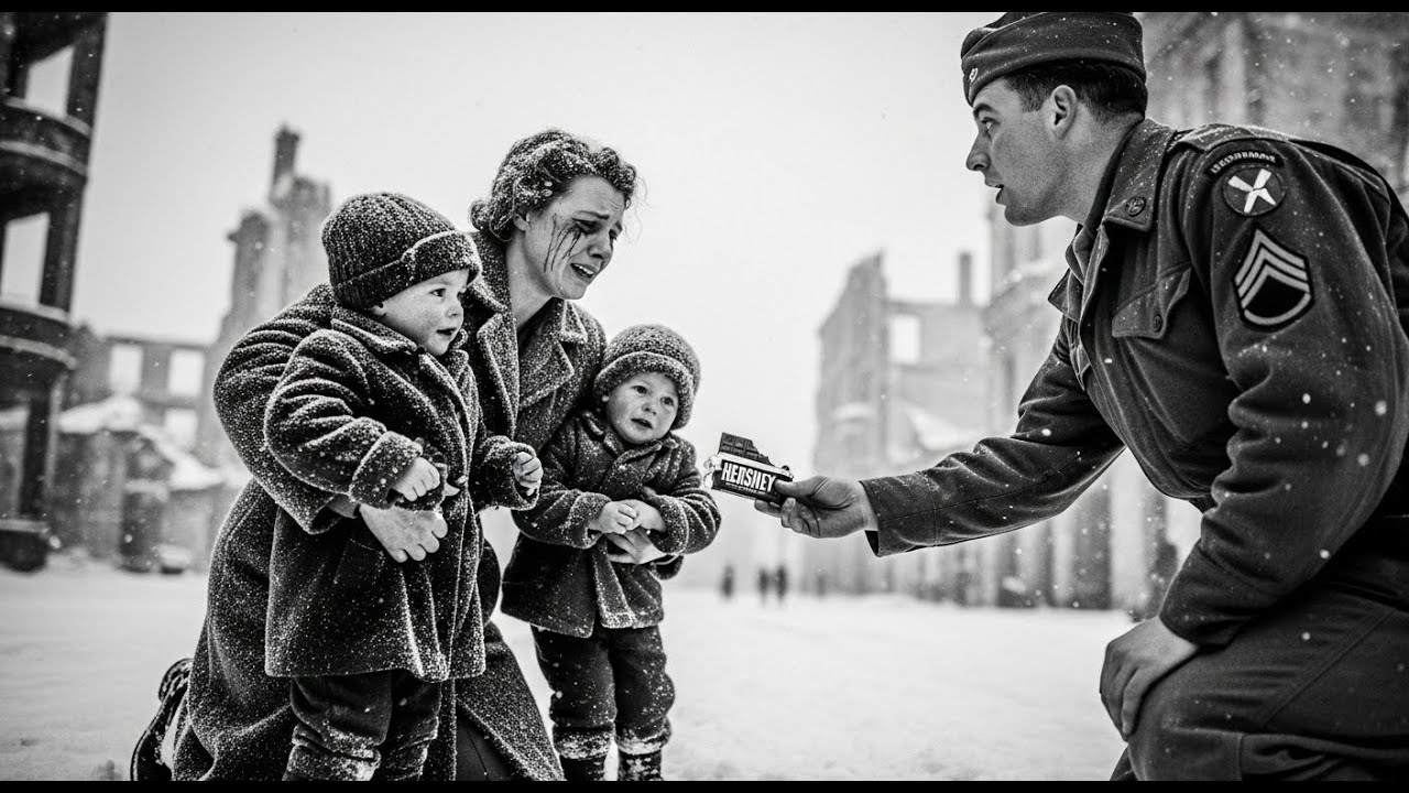 German Mother Begged American Soldier for Food, What He Did Next Shocked Her