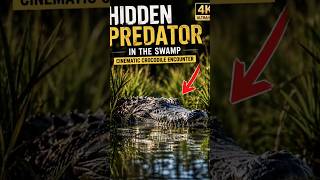 🐊 Hidden Predator in the Swamp | Cinematic Crocodile Encounter in 4K