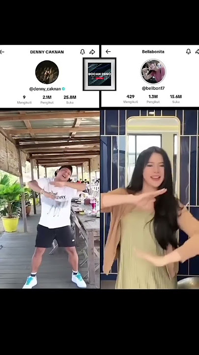 DENNY CAKNAN x BELLA BONITA || Joget bareng Taman Jurug viral 🔥🔥 || cah cah cah Cahyaning bulan ||