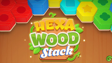 Hexa Wood Stack: Color Sort Game Gameplay Android Mobile