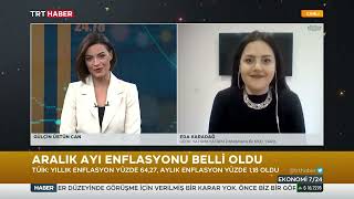 Gülçin Üstün Can Trt Haber Ekonomi 7 24 4.01.2023