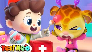 Baby Got a Boo-Boo 😭🚑 | Boo Boo Song | Kids Songs | Starhat Neo | Yes! Neo
