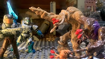 Flood Outbreak - A Halo Mega Bloks Construx Animation / Stop Motion