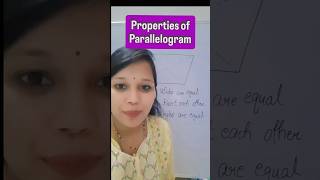 properties of parallelogram👍🔥#ytshorts#shorts#maths#trending