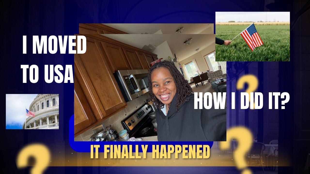 THE PROCESS I USED TO MOVE TO THE USA|MOVING TO THE USA|STORYTIME RAW VIDEO