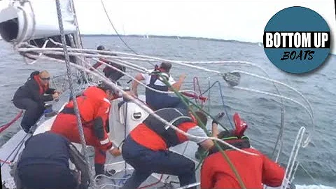 Sailing Crash Gybe