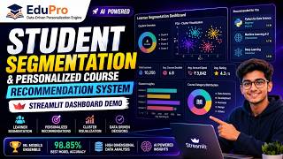 AI Powered Student Segmentation & Personalized Course Recommendation System | Dashboard Demo