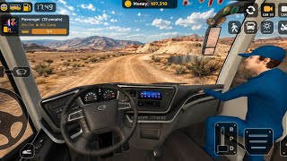 🚍COACH BUS SIMULATOR VIETNAM | Passenger Pick to desert off road 🛣️ bus game  screenshot 2