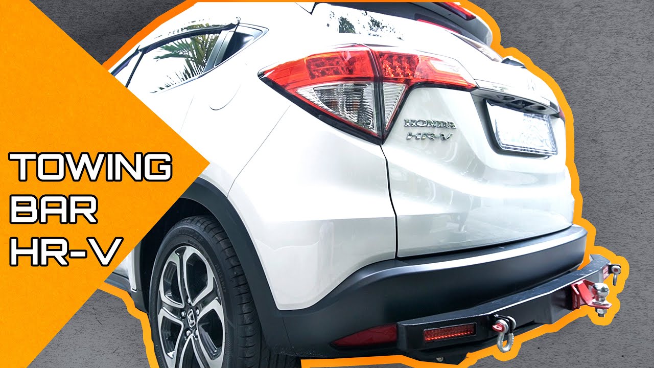 TOWING BAR HRV // PENGAMAN BUMPER BELAKANG HRV YouTube