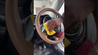 satisfying dashboard cleaning swift |#cardetailing #cardetailingindia #dashboard #viral #automobile