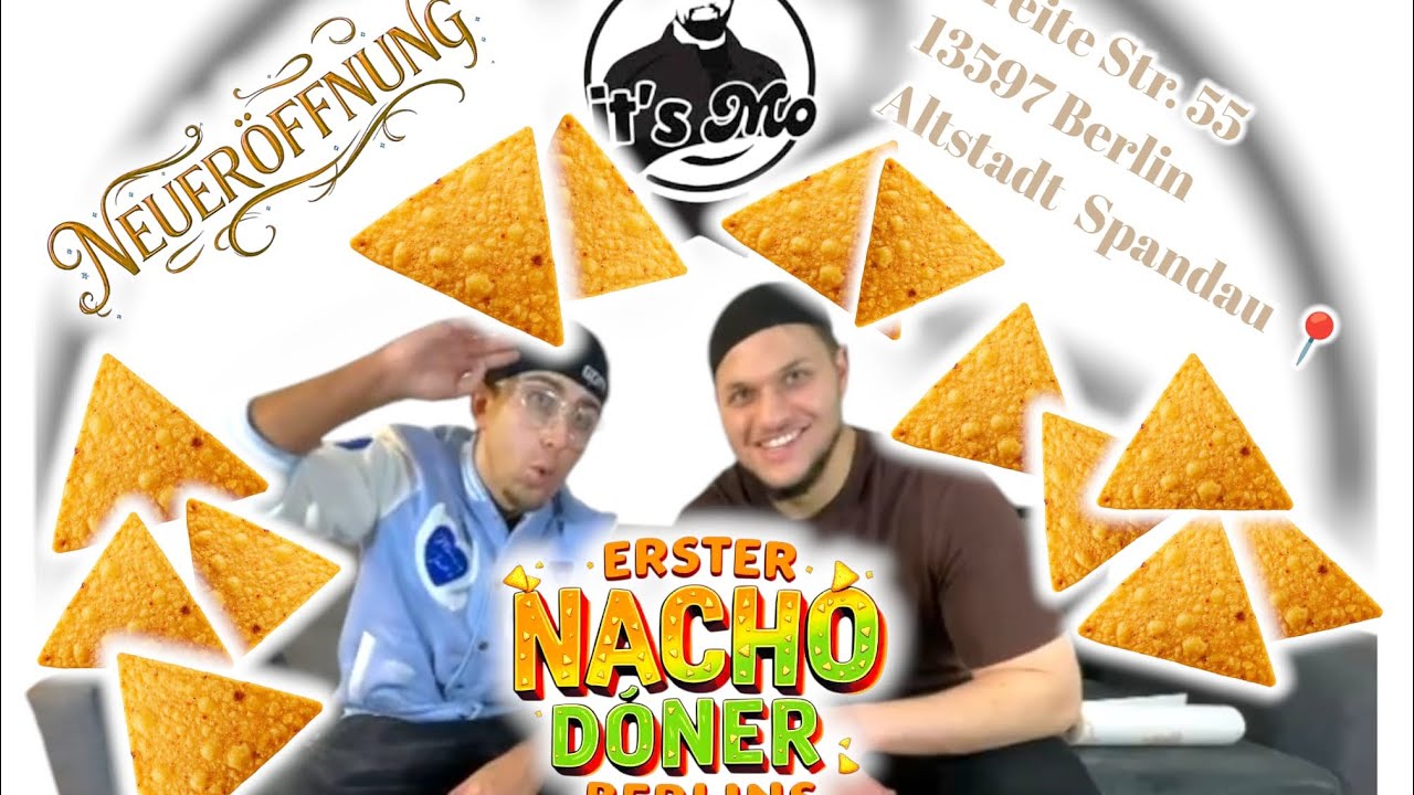 Wie schmeckt der erste Nacho-Döner Berlins?🤔🫣🧀 