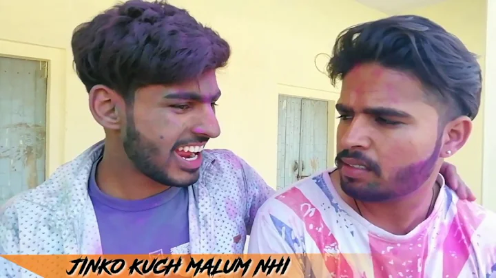 Types of people in holi Happy Holi II GD Saneja