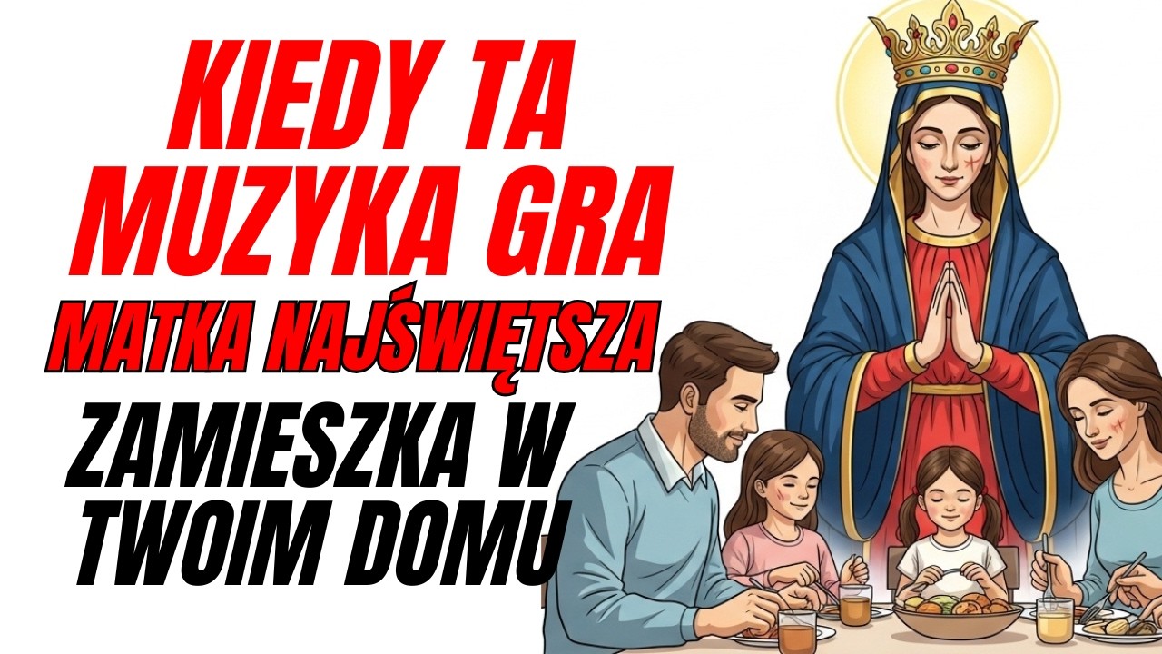 Gdy ta melodia rozbrzmiewa… Maryja wchodzi do twojego domu i go chroni