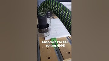 Shapeoko Pro XXL Cutting HDPE
