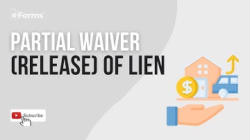 Partial Waiver (Release) of Lien