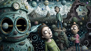 Rick and Morty - A Surreal trippy ai video 4k