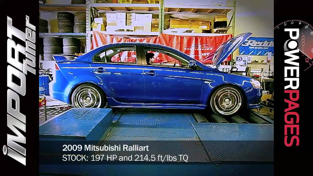 2009 Mitsubishi Lancer Ralliart - Power Pages