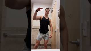 6 feet tall and super strong TikTok trend #shorts #fitness #tiktok